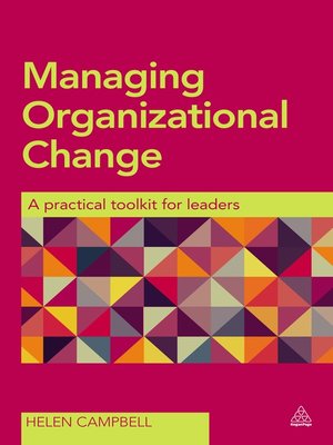 cover image of Managing Organizational Change